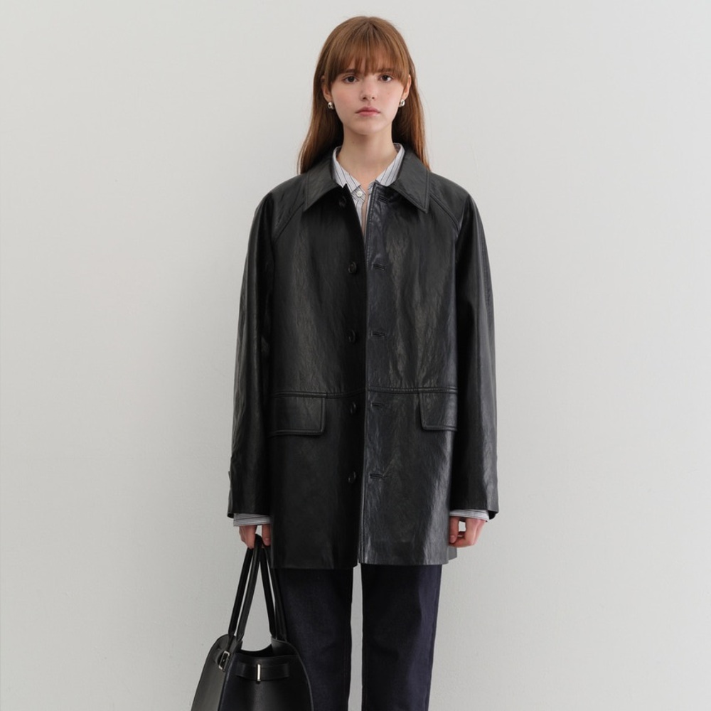 Dunst UNISEX LILY ALTER-LEATHER HALF JACKET - Picture 6 of 15